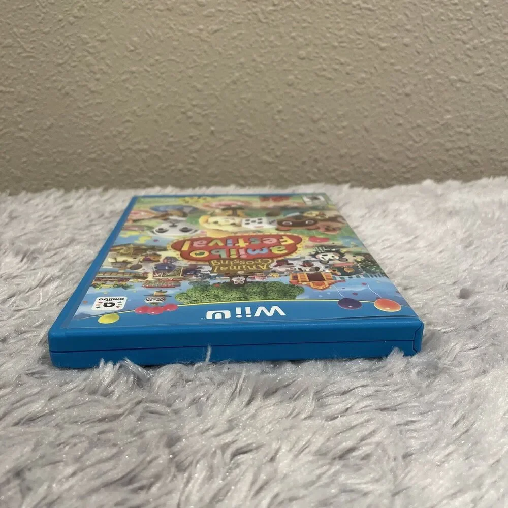 Animal Crossing Amiibo Festival (Nintendo Wii U, 2015) Complete CIB